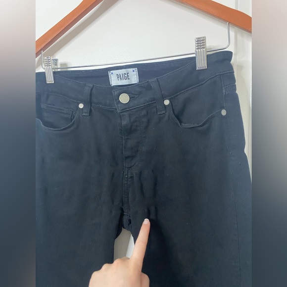 Paige verdugo ultra skinny black high waisted jeans - Picture 6 of 11